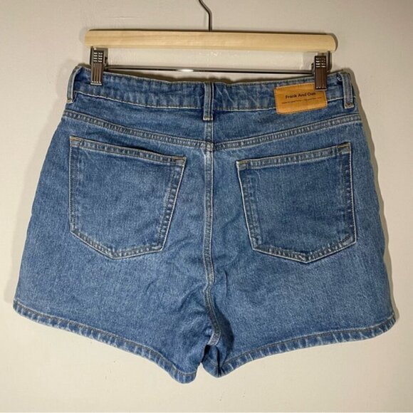 Frank and Oak The Stevie Tapered Denim Short in Blue size 29 - Picture 9 of 11